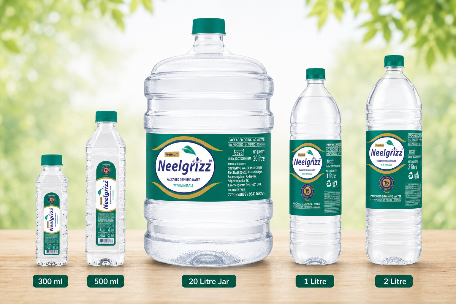Neelgrizz product range